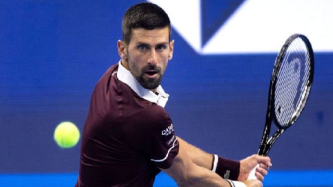El Nole volvió alBIO BRAVÍO: Djokovic bailó a Borges, se hizo atender y avisó que va por todo en Beijing