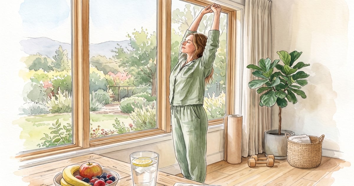 Mañanas que cuidan: dormir bien, moverse un poco y sumar fibra para empezar el día con otra energía