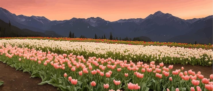 Trevelin se viste de tulipanes: la temporada 2026 abre en el corazón de la Ruta Galesa chubutense