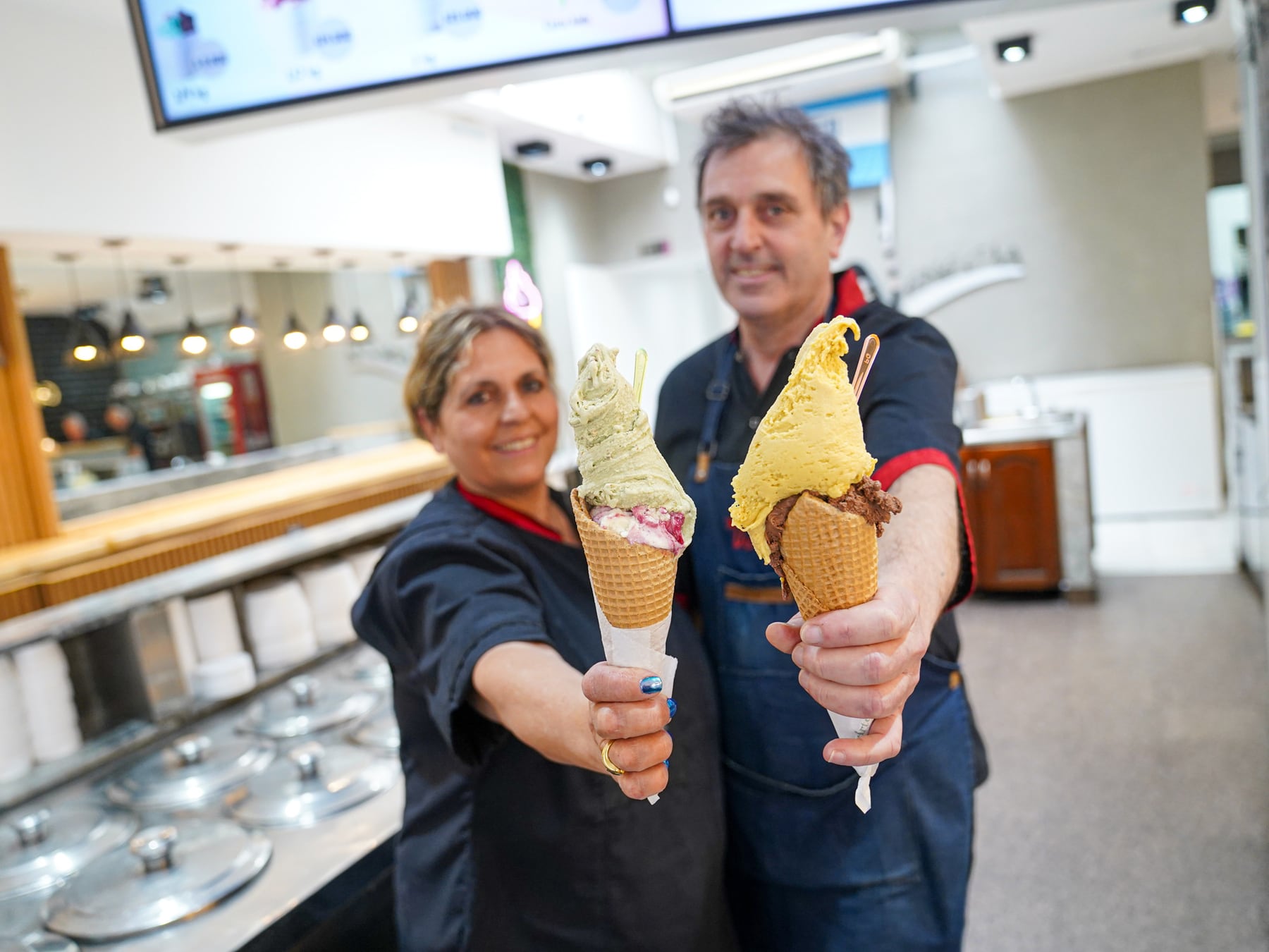 Venecia, el rincón de Villa Devoto donde el helado artesanal y el café conviven desde 1966