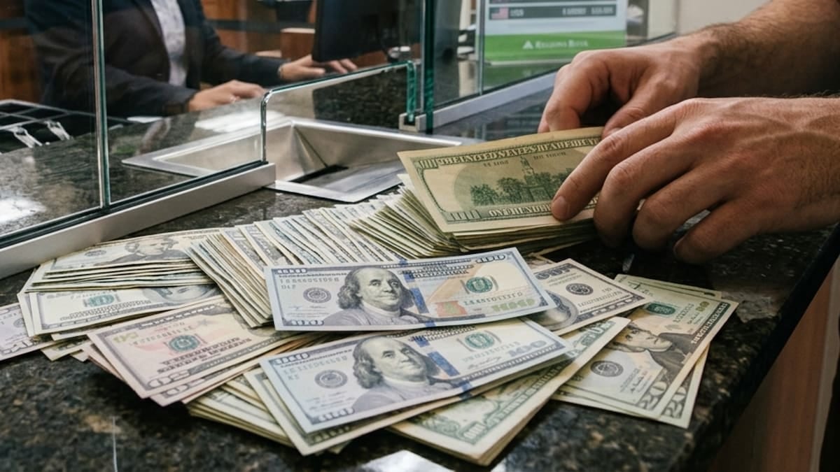 El minorista y el blue vuelven a confluir en $1540 y el tarjeta roza los $2012,40 en la rueda del viernes
