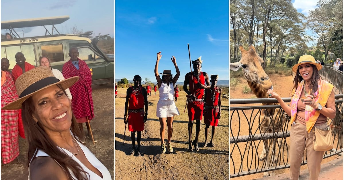 Anamá Ferreira se fue al corazón de África y volvió con el corazón lleno de jirafas, guerreros masái y leones