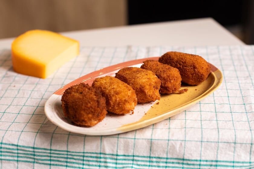 Croquetas de calabaza y queso gouda: una versión sin bechamel que se sostiene con doble rebozado