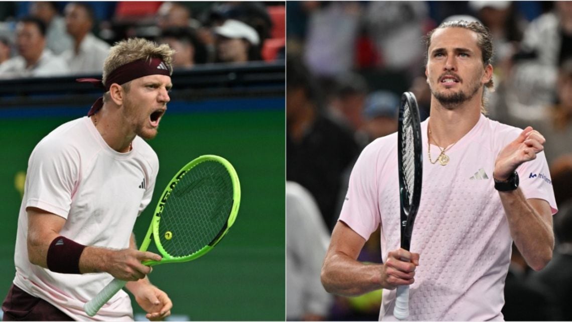 Davidovich bailó a Zverev en Shanghái y va por su primera corona de Masters 1000