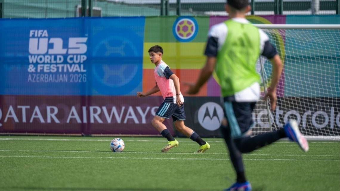 Argentina faces a marathon Sub-15 tournament in Baku