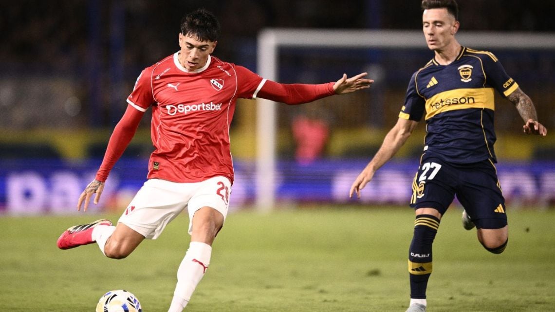 El Rojo juega su playoff contra un Boca que llega con la/dpañera encima